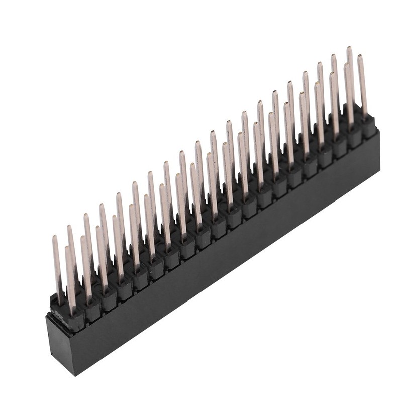 Gpio Stacking 2X20 Pin Headers Female 3Pcs 2 X 20