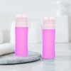 Zerodeko Compliant Travel Shampoo Bottle Conditioner Set Refillable Empty Bottles
