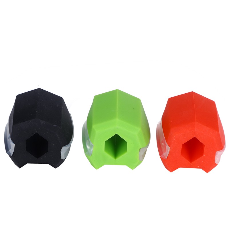 3pcs Silicone Jawline Shaping Exercise Ball Portable Fitness Face Masseter