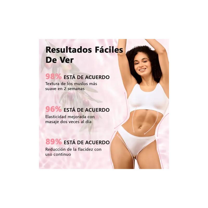 Crema Anticelulitis Firma Colágeno Para Glúteos Y Piernas