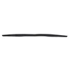 Rear Trunk Spoiler 113.5x7cm Rubber Black Universal Exterior Trim for