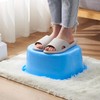 Foot Soaking Bath Basin: Plastic Foot Spa Basin for Soaking