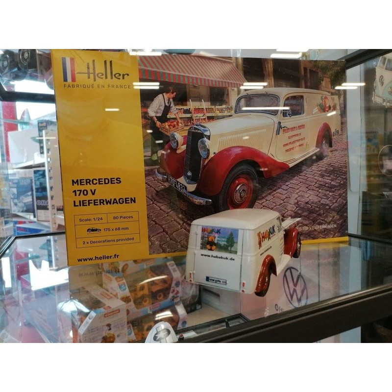 Heller Classic 80736 Mercedes 170 V 'Van', 79 Pieces