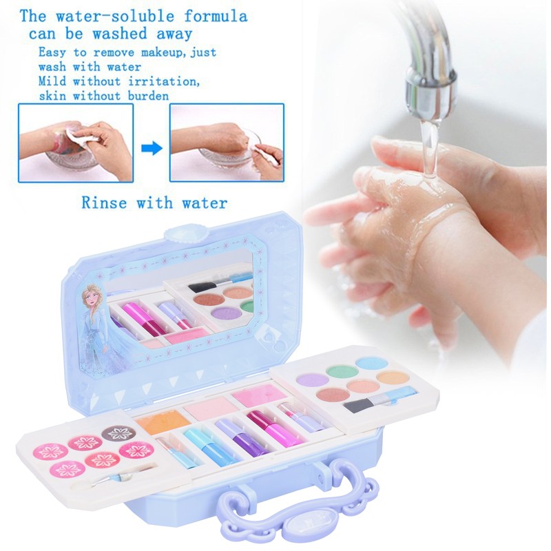 Pretend Makeup Play Set for Little Girls Lip Balm Nail