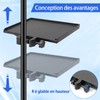 Mic Stand Tray & Clamp On Shelf - Heavy Duty