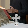 Figura Decorativa Cruz De Cristal Para Hogar Cross Ornament