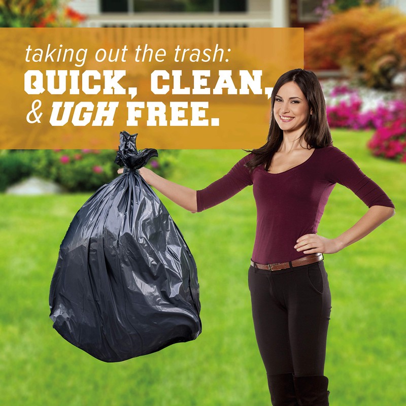 Plasticplace 64-65 Gallon Trash Can Liners for Toter │ 3.0