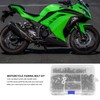 177PCS Motorcycle Fairing Bolt Kit Colorful M5 M6 Motorcycle Windscreen