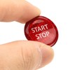 Push Start Button Cover Carbon Fiber Ignition Switch Button Cover