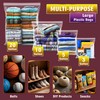 Extra Large 5 Gallon Zippered Plastic Bags for Storage- 18''