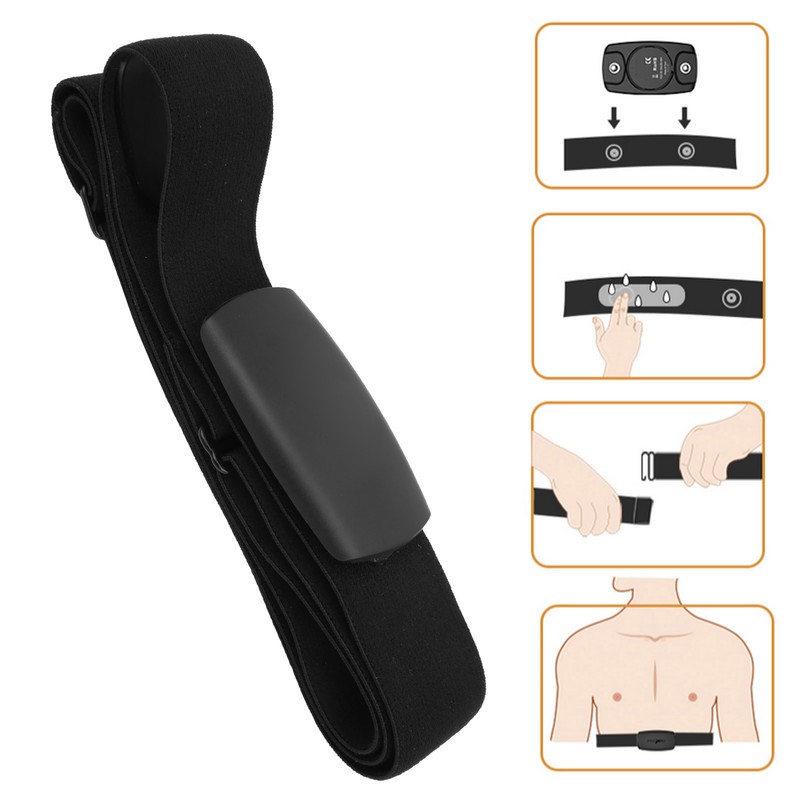 Portable Chest Strap Bluetooth Fitness Walking Belt Accessory Long Battery