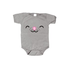 The Big Bang Theory Soft Kitty Face Costume Baby Onesie Romper (3-6 Months)