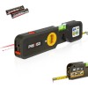 PREXISO 4-in-1 Line Laser Level Multipurpose Torpedo Level Quick Angle