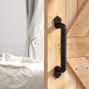 skysen Sliding Barn Door Handle Pull Black for Sliding Barn