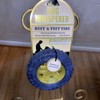 Dog Whisperer ~ Yellow/Blue Ruff & Tuff Tire - Squeaky
