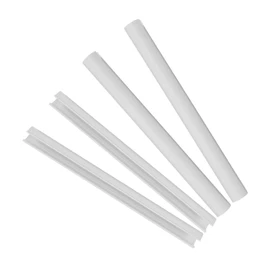 ABOOFAN 4pcs Radiator Pipe Sleeve Covers Drain Pipe Protector for Water Heaters Exhaust Systems Easy Install Wall Decoration