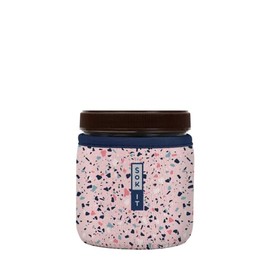 Sok It IceCreamSok Insulated Neoprene Cover (Pink Terrazzo, Straight Ice Cream Pints)