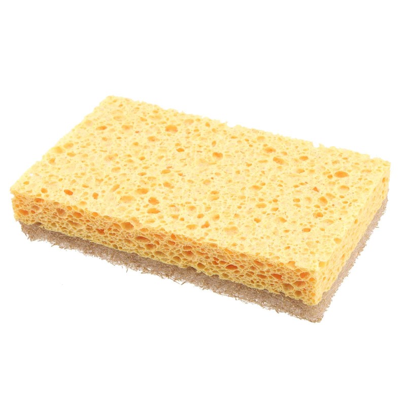 PINGEUI 16 Pack Biodegradable Kitchen Sponges Eco-Friendly, Compostable, Natural Cellulose