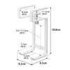 Yamazaki 1640 Under Shelf Dryer Hanger White Body: W 3.2