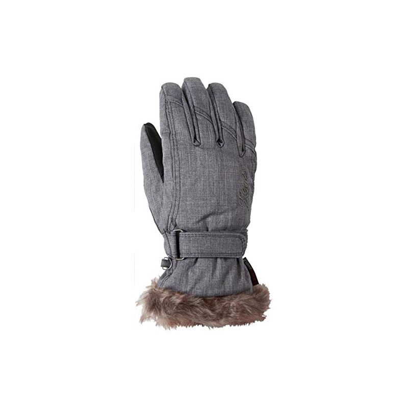 Ziener Kim Lady Women's Gloves, grey, 8.5