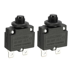 uxcell Air Compressor 10A ST-101E Overload Protection Circuit Breaker 2 Pcs