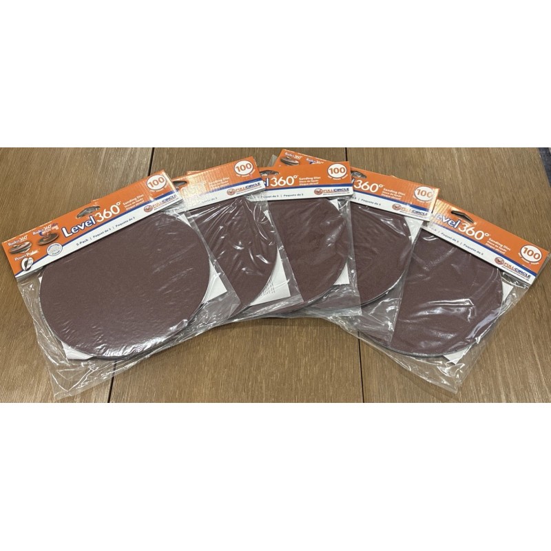 FULL CIRCLE INTERNATIONAL LEVEL 360 Sanding Disc 100 Grit -