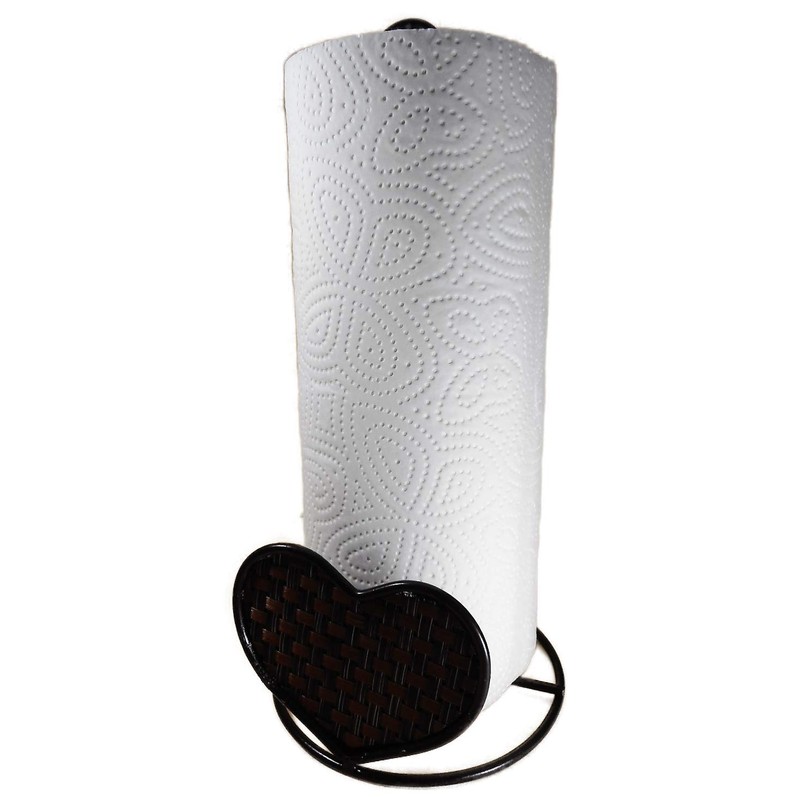 praktische Artikel GODE E4 Kitchen Roll Holder Heart 29 x