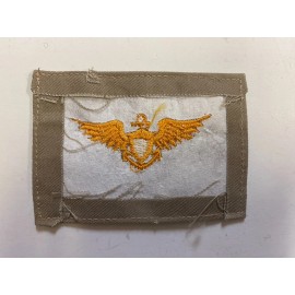 F0254 Repro US Navy 1930's Sleeve Mark Aviation Pilot Yellow On Twill  IR43E