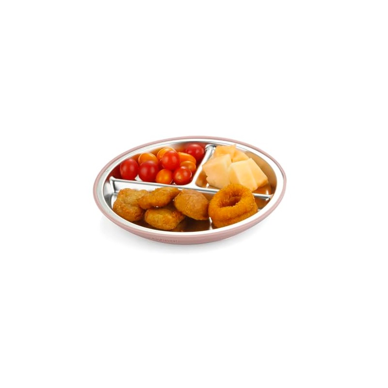 PandaEar - Platos para bebé, paquete de 2 placas de