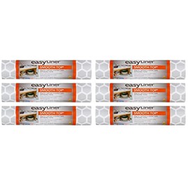 Duck EasyLiner Brand Smooth Top Shelf Liner, Grey Subtle, 12 in. x 10 ft, 6 Rolls, Multi