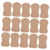 FOMIYES 60pcs Armpit Sweat Absorbent Pads for Men Women Ultra-thin