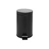Corby Croft Pedal Bin in Black, 3 L
