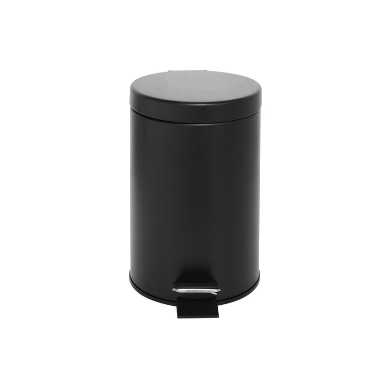 Corby Croft Pedal Bin in Black, 3 L