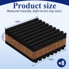 Cork Soundproofing Mats and Vinyl Record Soundproofing Feet, 2” x