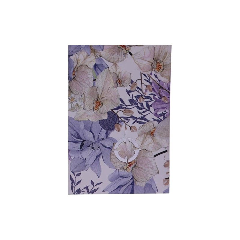 Franklin Planner Botanica Storage Binder Orchid Pocket 86271