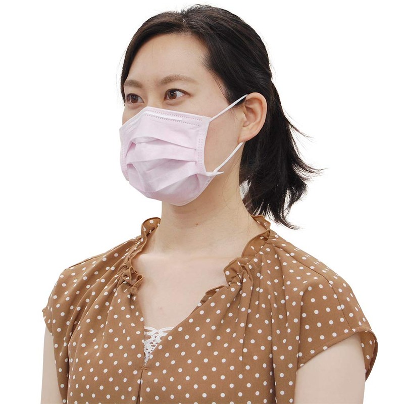 Bamboo Tiger Surge Mask TC Pink, 50 Pieces