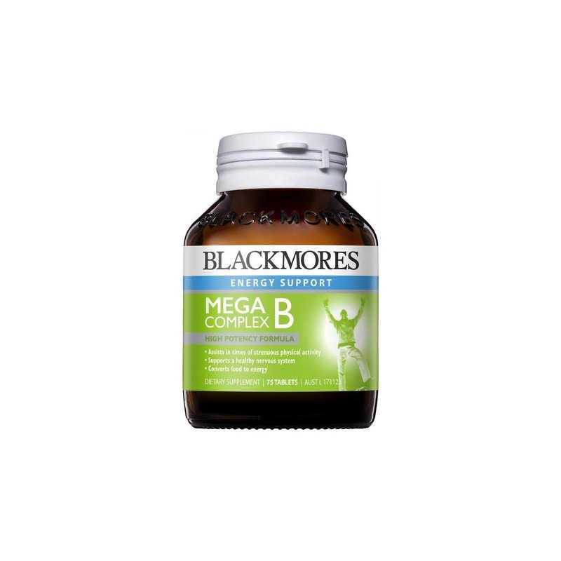 Blackmores Mega B Complex 75Tabs