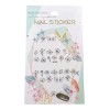 1000 Stickers Para Uñas Nail Sticker Paquete 12 Pzas