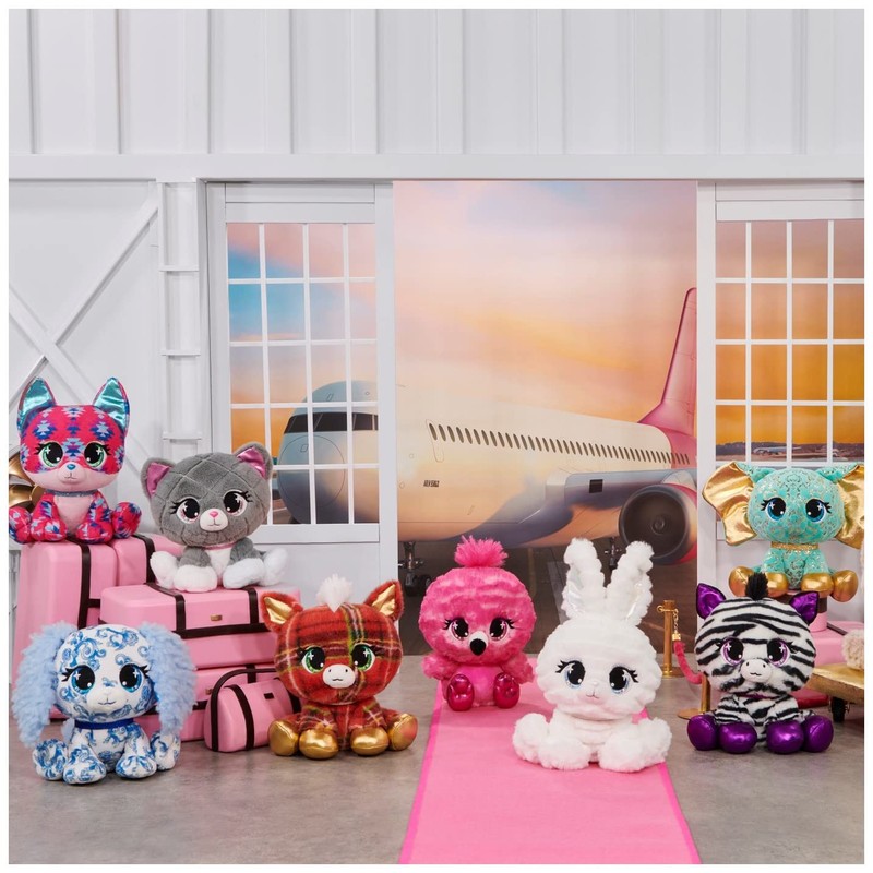 GUND P.Lushes Designer Fashion Pets Alexia Zara Zebra Stuffed Animal,
