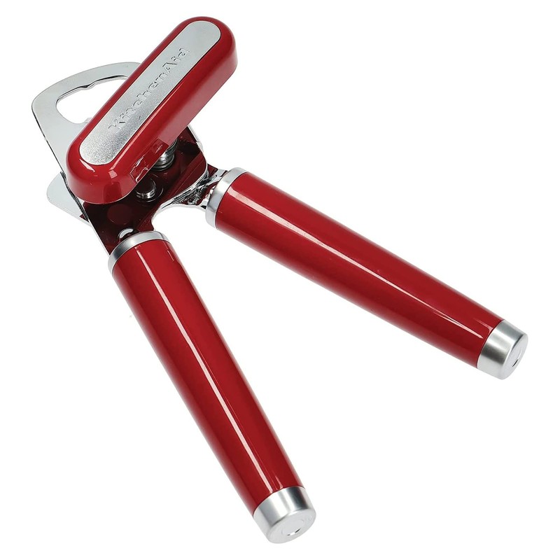 KitchenAid Classic Multifunction Can Opener/Bottle Opener, 8.34-Inch, Empire Red