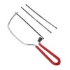 1Pcs 250mm Hacksaw, Heavy Duty Steel Handheld Hacksaw with 2