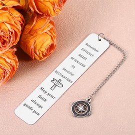 Christian Bookmark, Easter Basket Stuffers Teen Girls, Confirmation Gifts for Teen Girls, Confirmation Gifts for Teenage Boys, Baptism Gifts for Boys, Christian Gifts for Men Women, Religious Bookmark