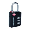 Travelite 26-01 Travelite TSA Combination Lock Black, black, Einheitsgröße