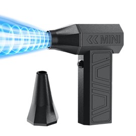 Yjcnelcr Electric Air Duster 105000RPM Super Strong Wind X3 Mini Blower Rechargeable Cordless Dust Blower 4 Speeds Adjustable Compressed Air Duster