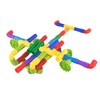 80 Pieces Toy Pipe, Tubular Spout Construction Building Blocks, Fun