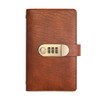 Combination Lock Cash Organizer for Budgeting – 100-Page Capacity with
