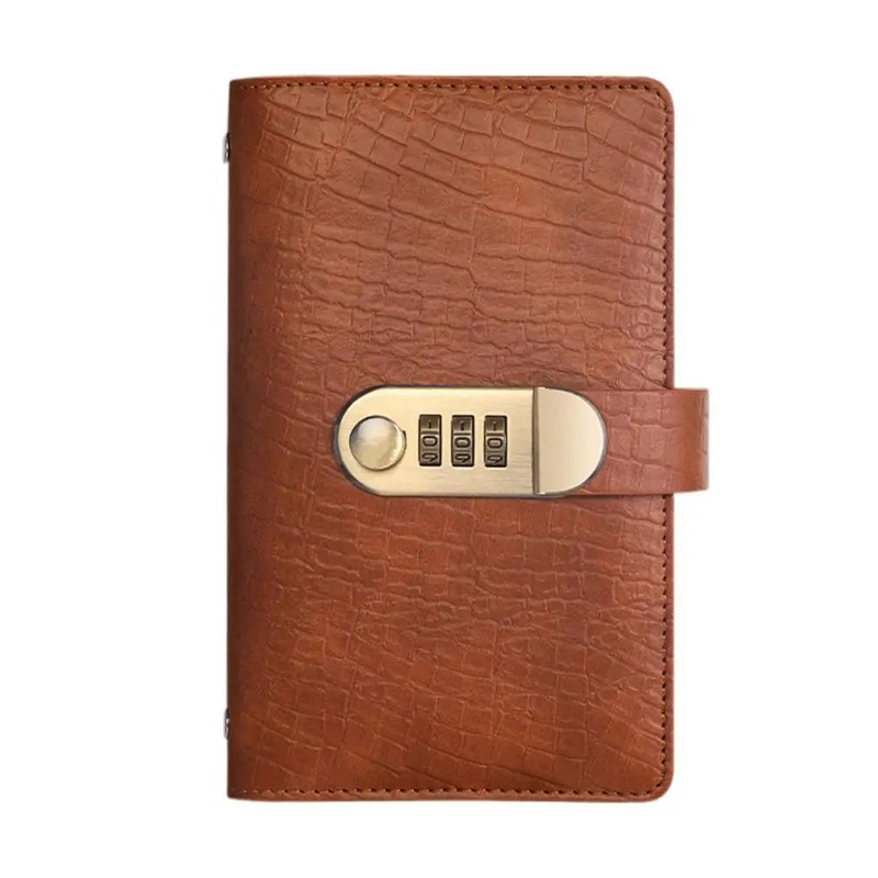 Combination Lock Cash Organizer for Budgeting – 100-Page Capacity with