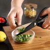 Marco Almond® Kitchen Knife Set with Block and Sharpener MA23,
