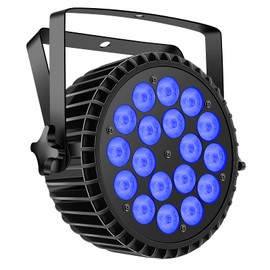 Par Lights LED Stage Lights, U`King 12Wx18 RGBW Uplight Stage Lighting Effect by DMX and Sound Activated Control Wash Light for Wedding Parties Church Club DJ Live Show