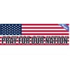 StickerTalk Pray for Our Nation Shadow US Flag Vinyl Magnet,